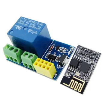 Esp8266 Esp-01S + 5V Wifi Relay Module Smart Home Remote Control Unlock Set Smart Socket Smart Home Relay Module
Esp8266 Esp-01S + 5V Wifi Relay Module Smart Home Remote Control Unlock Set Smart Socket Smart Home Relay Module