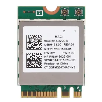 Network CardRTL8822BE Dual Band 2.4G/5G M.2 Interface Support for Bluetooth 4.2 Network Card
Network CardRTL8822BE Dual Band 2.4G/5G M.2 Interface Support for Bluetooth 4.2 Network Card