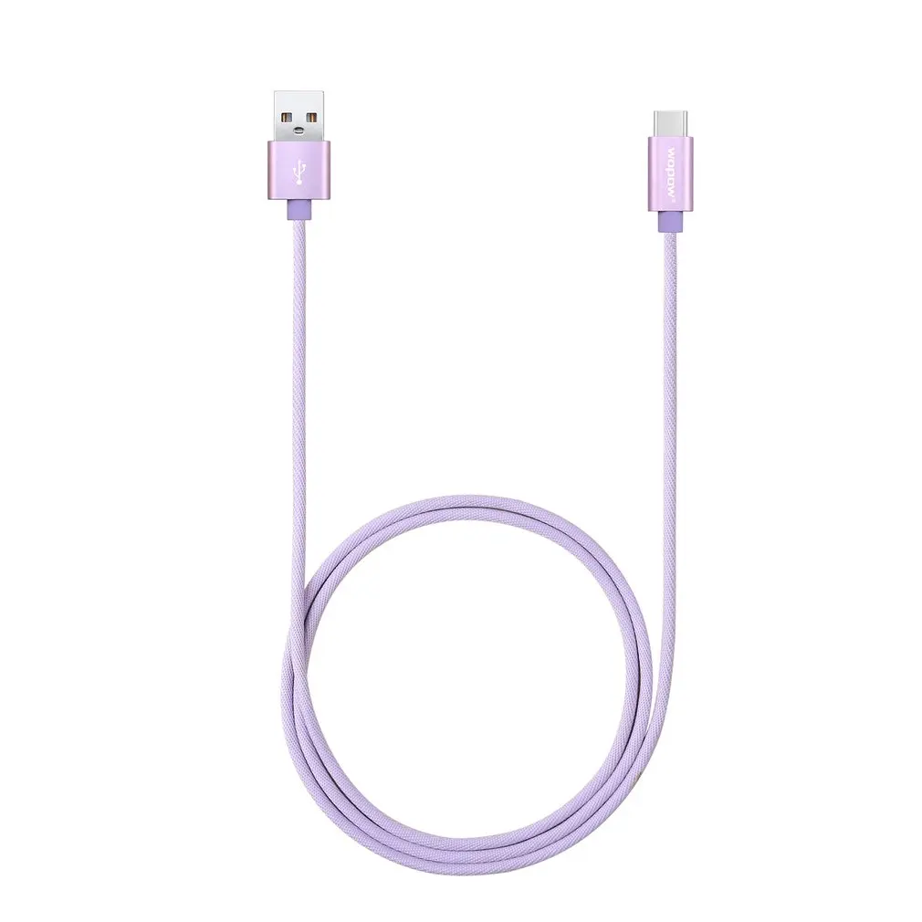 Wopow LB-103 Micro usb кабель для передачи данных 1 метр Быстрая зарядка джинсовый плетеный