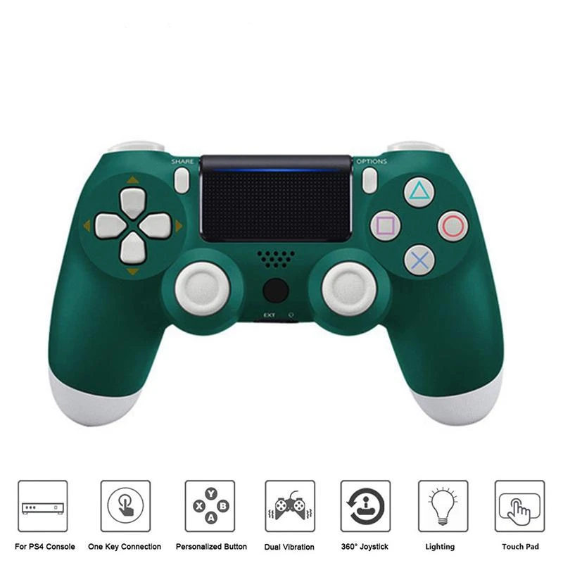 

1PC Bluetooth Wireless/Wired Joystick for PS4 Controller Fit For mando ps4 Console For Playstation Dualshock 4.0 Gamepad For PS3