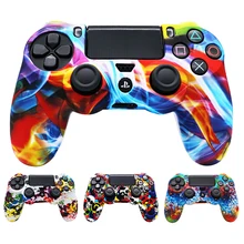 Camouflage Silicone Protection Case For Playstation4 PS4 Controller Rubber Protective Skin Cover for PS 4 Joystick Gamepad Case
Camouflage Silicone Protection Case For Playstation4 PS4 Controller Rubber Protective Skin Cover for PS 4 Joystick Gamepad Case