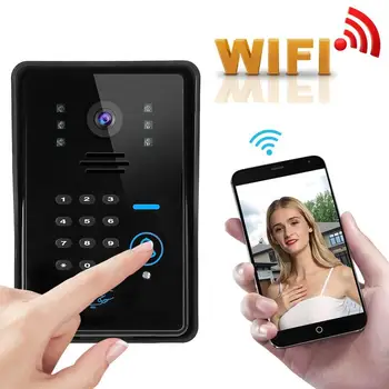 Waterproof Intelligent Intercom Doorbell Wireless Video Door Phone with Electric Control Lock 110-240V Smart WIFI Doorbell
Waterproof Intelligent Intercom Doorbell Wireless Video Door Phone with Electric Control Lock 110-240V Smart WIFI Doorbell