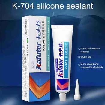 1pc 45g Multi-purpose Silicone Industrial Adhesive K-704 Silicone Rubber Sealant White balck Transparent Glue for machinery
1pc 45g Multi-purpose Silicone Industrial Adhesive K-704 Silicone Rubber Sealant White balck Transparent Glue for machinery