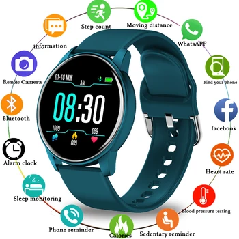 Smart Watch Women Sport 1.3 Inch Screen Fitness Tracker For Android IOS Monitor Heart Rate IP67 Water Message Reminder Watch
Smart Watch Women Sport 1.3 Inch Screen Fitness Tracker For Android IOS Monitor Heart Rate IP67 Water Message Reminder Watch