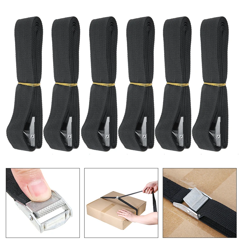 6pcs 2.5M x 2.5cm Buckle Tie-Down Belt Cargo Lashing Straps For Car Motorcycle Metal Buckle Tow Rope Strong Ratchet Belt Tool
6pcs 2.5M x 2.5cm Buckle Tie-Down Belt Cargo Lashing Straps For Car Motorcycle Metal Buckle Tow Rope Strong Ratchet Belt Tool