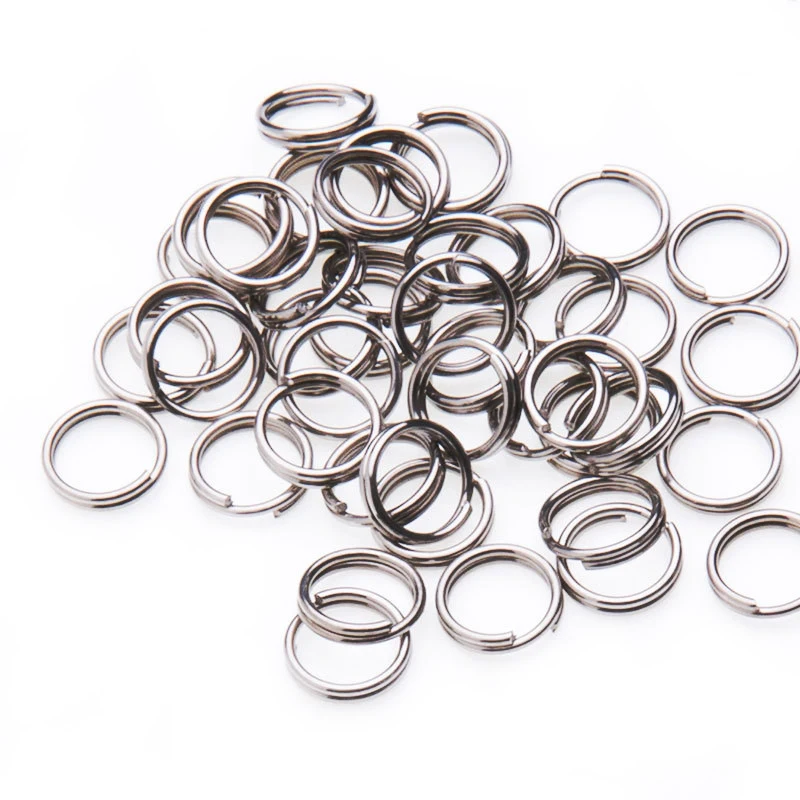 Stainless steel Artificial bait connector Fish hook double ring Fishing accessories Fishing lure connecting ring Fishing tool
Stainless steel Artificial bait connector Fish hook double ring Fishing accessories Fishing lure connecting ring Fishing tool