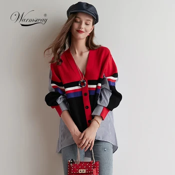 Plus Size Striped Cardigan 2020 New Spring Button Shrug Women Cardigan Color Block Coat Patchwork Knit Top Runway Outwear C-061
Plus Size Striped Cardigan 2020 New Spring Button Shrug Women Cardigan Color Block Coat Patchwork Knit Top Runway Outwear C-061