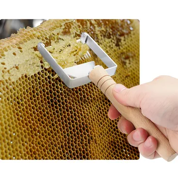 Beehive Honey Cutter Beekeeping Tools Uncapping Scraper Wooden Handle Honeycomb Scraper Fork Shovel Equipment
Beehive Honey Cutter Beekeeping Tools Uncapping Scraper Wooden Handle Honeycomb Scraper Fork Shovel Equipment