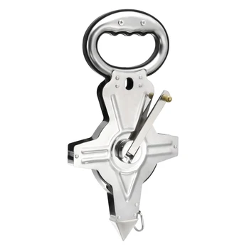 uxcell Open Reel Tape Measure Measuring Tape Surveyor Tool with Ground Spike and Handle Steel for Construction Projects 
uxcell Open Reel Tape Measure Measuring Tape Surveyor Tool with Ground Spike and Handle Steel for Construction Projects