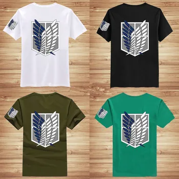 Attack on Titan Cosplay Costume Shingeki no Kyojin T-Shirt Tee Cotton T Shirt 
Attack on Titan Cosplay Costume Shingeki no Kyojin T-Shirt Tee Cotton T Shirt