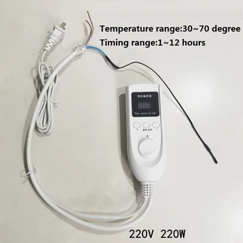 220V Micro-computer Timing Controller Electric Blanket Floor Heating Breed Temperature Switch Greenhouse Electronic Thermostat
220V Micro-computer Timing Controller Electric Blanket Floor Heating Breed Temperature Switch Greenhouse Electronic Thermostat