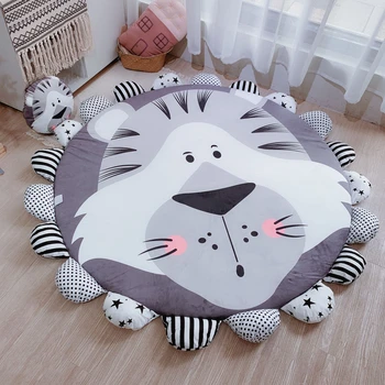 Cartoon Animals Baby Play Mat Foldable Kids Crawling Blanket Pad Round Carpet Rug Toys Cotton Children Room Decor Photo Props
Cartoon Animals Baby Play Mat Foldable Kids Crawling Blanket Pad Round Carpet Rug Toys Cotton Children Room Decor Photo Props