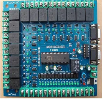 Fifteen Double Serial Port 12c5a60s2 Single Chip Microcomputer Programmable Relay Industrial Control Board Imitation PLC
Fifteen Double Serial Port 12c5a60s2 Single Chip Microcomputer Programmable Relay Industrial Control Board Imitation PLC