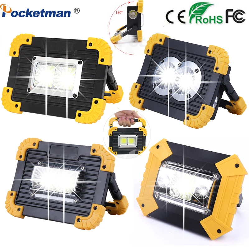 Portable Spotlight Searchlight Flashlight Tortch COB Work Light Use 2*18650 Rechargeable Battery /3*AA Battery for Camping Light
Portable Spotlight Searchlight Flashlight Tortch COB Work Light Use 2*18650 Rechargeable Battery /3*AA Battery for Camping Light