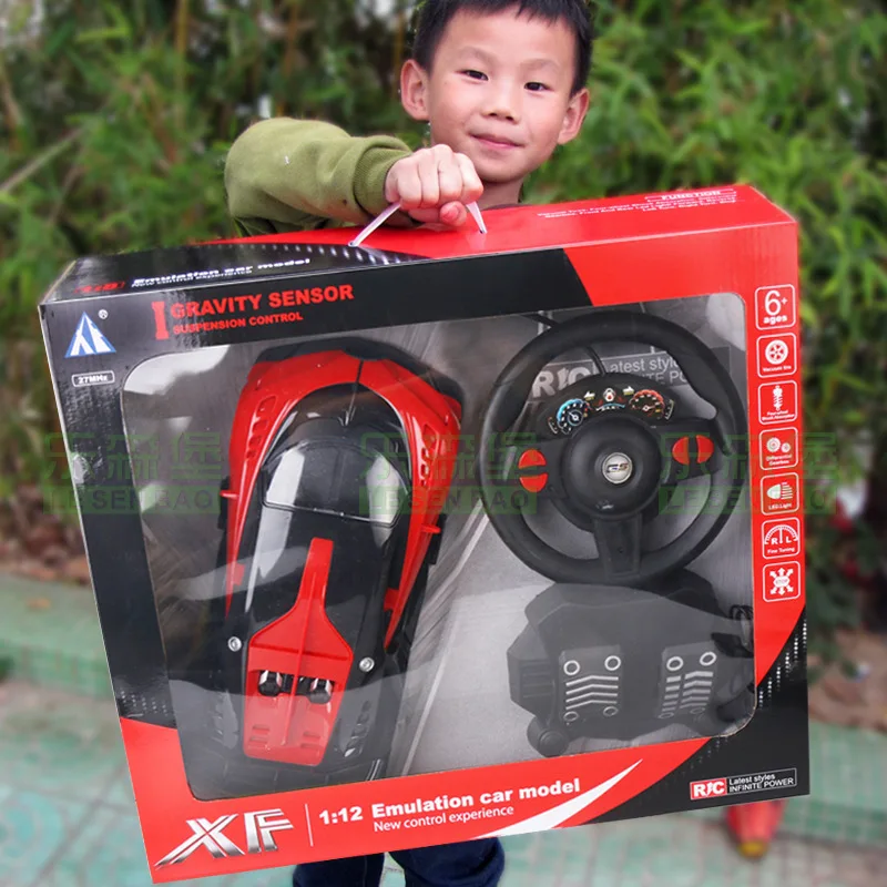 Hot Sales Charging Steering Wheel Remote Control Car Four-Channel Crashworthiness Drop-resistant Remote-control Automobile Dynam
Hot Sales Charging Steering Wheel Remote Control Car Four-Channel Crashworthiness Drop-resistant Remote-control Automobile Dynam