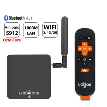 

UGOOS AM3 Smart Android 7.1 TV Box Amlogic S912 Octa Core 2GB RAM 16GB ROM 2.4G/5G WiFi 1000M LAN Bluetooth 4K HD Media Player