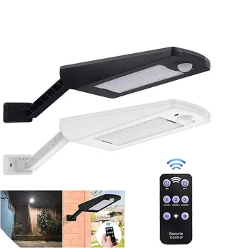 1000LM 66 LED Solar Light PIR Motion Sensor Wall Lamp With Remote Control Waterproof Solar Powered Outdoor Garden Yard Lamp
1000LM 66 LED Solar Light PIR Motion Sensor Wall Lamp With Remote Control Waterproof Solar Powered Outdoor Garden Yard Lamp