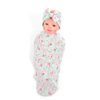 2 Pcs/set Newborn Baby Swaddle Headband Set Newborn Kids Big Bow Floral Printing Cute Wrap Blanket G99C
2 Pcs/set Newborn Baby Swaddle Headband Set Newborn Kids Big Bow Floral Printing Cute Wrap Blanket G99C