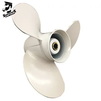 Captain Propeller Fit Yamaha Outboard Engines 6-8HP Aluminum 7 Tooth Spline RH 8 1/2x8 1/2 6G1-45941-00-EL
Captain Propeller Fit Yamaha Outboard Engines 6-8HP Aluminum 7 Tooth Spline RH 8 1/2x8 1/2 6G1-45941-00-EL