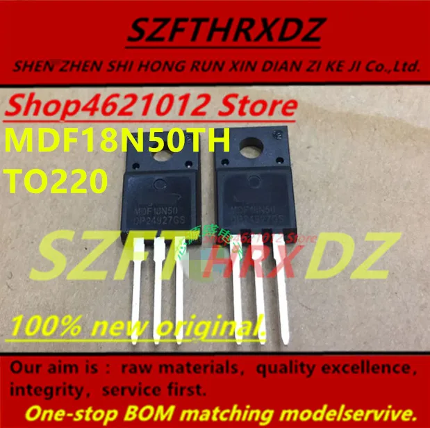 SZFTHRXDZ 100% Новый оригинальный (10 шт.) MDF18N50TH MDF18N50 TO220 | Обустройство дома