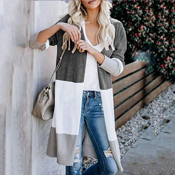 Shyloli Casual Multicolor Striped Knitted Cardigan Women Autumn Winter Plus Size Basic Cardigan Outerwear Loose New Fashion 2020
Shyloli Casual Multicolor Striped Knitted Cardigan Women Autumn Winter Plus Size Basic Cardigan Outerwear Loose New Fashion 2020