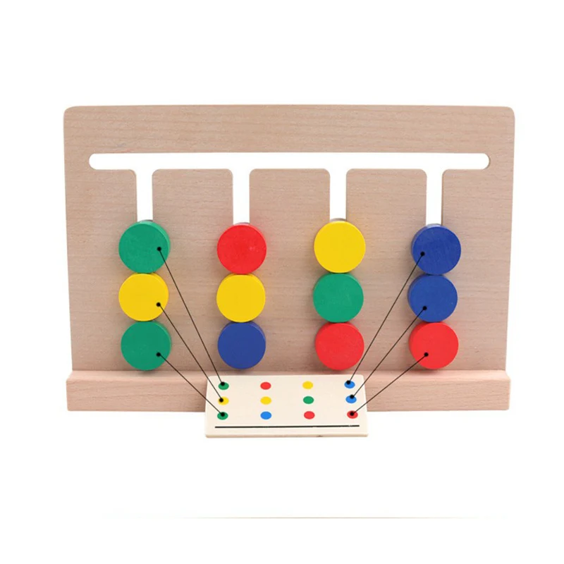 Wooden Color Sorting Toy Kids Early Educational Montessori Toy Game Match Fruit Card Logic Thinking Training for Children
Wooden Color Sorting Toy Kids Early Educational Montessori Toy Game Match Fruit Card Logic Thinking Training for Children