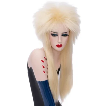 GAKA Women Cosplay Wig Blonde Color Synthetic Straight Long Wigs for African American Women 
GAKA Women Cosplay Wig Blonde Color Synthetic Straight Long Wigs for African American Women