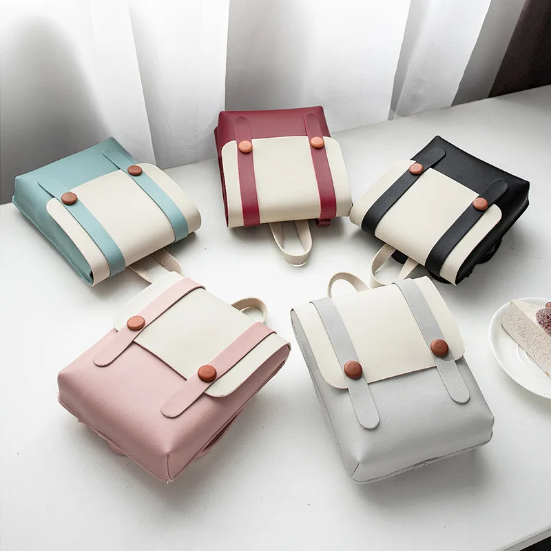 2019 Korean-style New Style Simple Small Bag Small Backpack Phone Bag One-Shoulder Handbag Contrast Color Hipster Small Bookbag
2019 Korean-style New Style Simple Small Bag Small Backpack Phone Bag One-Shoulder Handbag Contrast Color Hipster Small Bookbag