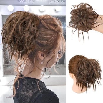 Curly Scrunchie Elastic Messy Synthetic Elastic Band Chignon Hair Chignon Bun Hairpiece Synthetic Hairpiece Wrap Bun
Curly Scrunchie Elastic Messy Synthetic Elastic Band Chignon Hair Chignon Bun Hairpiece Synthetic Hairpiece Wrap Bun