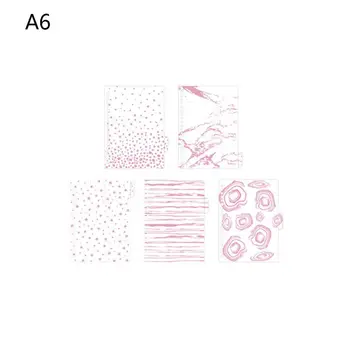 5Pcs/set Bronzing Leaf Texture Paper Divider Index Separator for A5 A6 Loose Leaf Binder Notebook Students Staionery
5Pcs/set Bronzing Leaf Texture Paper Divider Index Separator for A5 A6 Loose Leaf Binder Notebook Students Staionery