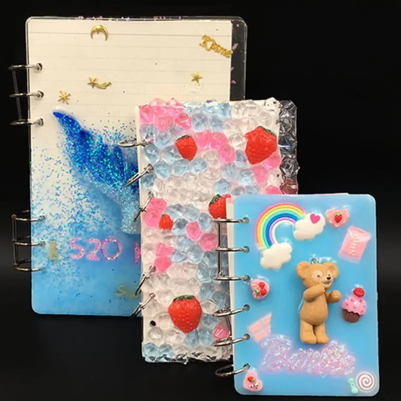 DIY Handmade Epoxy Molds Notebook Silicone Mold Set Resin Crafts Making Accessories
DIY Handmade Epoxy Molds Notebook Silicone Mold Set Resin Crafts Making Accessories