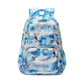 Children Cartoon Print Backpack Waterproof Primary School Bag Unisex Two-way Zipper Rucksack with Reflective Strip
Children Cartoon Print Backpack Waterproof Primary School Bag Unisex Two-way Zipper Rucksack with Reflective Strip