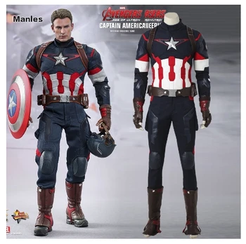 Man Adult Captain America Cosplay Avengers 2 Age of Ultron Costume Jacket Man Adult Fantasy Steve Rogers men Halloween clothes
Man Adult Captain America Cosplay Avengers 2 Age of Ultron Costume Jacket Man Adult Fantasy Steve Rogers men Halloween clothes
