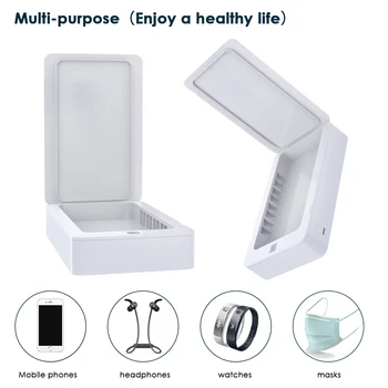 UV Cell Phone Sanitizer UV Light Sterilizer Disinfection Box With Aromatherapy Function
UV Cell Phone Sanitizer UV Light Sterilizer Disinfection Box With Aromatherapy Function