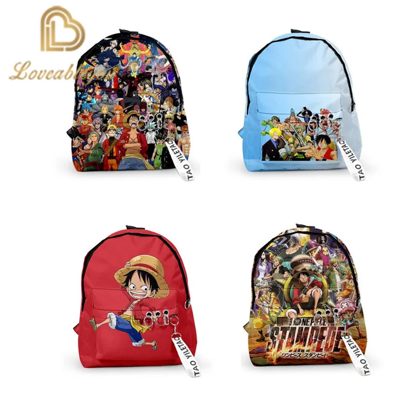 One Piece Backpacks Men Women School Bags 3d Print Multi Pocket Travel Bags Teenage 3D Notebook Backpack Shoulder Bag
One Piece Backpacks Men Women School Bags 3d Print Multi Pocket Travel Bags Teenage 3D Notebook Backpack Shoulder Bag