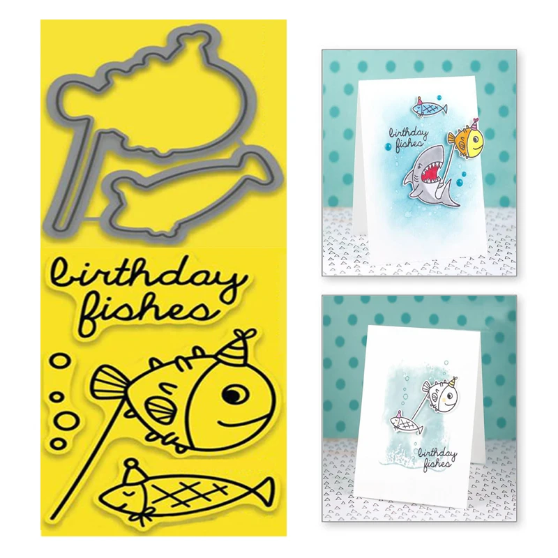 Eastshape Fishes Metal Cutting Dies Birthday Letter Stamp and Dies Scrapbooking For Making Cards Decorative DIY Crafts Stencils
Eastshape Fishes Metal Cutting Dies Birthday Letter Stamp and Dies Scrapbooking For Making Cards Decorative DIY Crafts Stencils