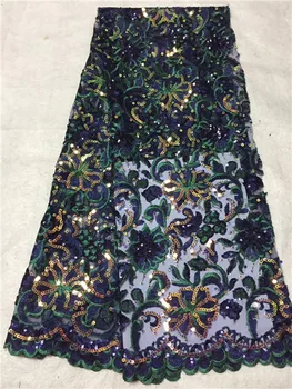 2019 High Quality Tulle Sequins French Nigerian Lace Fabrics Embroidered African Lace Fabric For Women Dress 5 yards
2019 High Quality Tulle Sequins French Nigerian Lace Fabrics Embroidered African Lace Fabric For Women Dress 5 yards