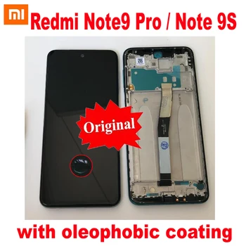 100% Original LCD For Xiaomi Redmi Note 9S Display Touch Screen Digitizer Assembly + Frame For Redmi Note 9 Pro Sensor Pantalla
100% Original LCD For Xiaomi Redmi Note 9S Display Touch Screen Digitizer Assembly + Frame For Redmi Note 9 Pro Sensor Pantalla