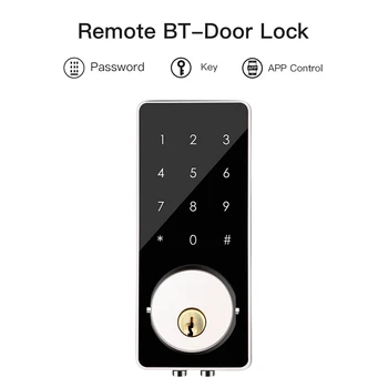 Smart Lock Keyless Entry Deadbolt Digital Electronic Bluetooth Door Lock Keypad Auto Lock touch screen Door Lock Electronic Home
Smart Lock Keyless Entry Deadbolt Digital Electronic Bluetooth Door Lock Keypad Auto Lock touch screen Door Lock Electronic Home