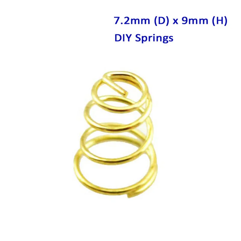(6p/ lot) mini Flashlight DIY Spring Gold Plated Battery Driver Contact Support Springs Tailcap Spring LED Flashlight DIY Parts
(6p/ lot) mini Flashlight DIY Spring Gold Plated Battery Driver Contact Support Springs Tailcap Spring LED Flashlight DIY Parts