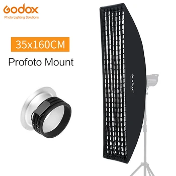 Godox softbox 35x160cm 14"x 63" Portable Rectangular Honeycomb Grid Softbox soft box with Profoto Mount for Studio Flash
Godox softbox 35x160cm 14"x 63" Portable Rectangular Honeycomb Grid Softbox soft box with Profoto Mount for Studio Flash