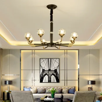 Postmodern Crystal Magic Bean Chandelier Decoration Light Luxury Creative Nordic Personality Simple Living Room Bedroom New Lamp
Postmodern Crystal Magic Bean Chandelier Decoration Light Luxury Creative Nordic Personality Simple Living Room Bedroom New Lamp