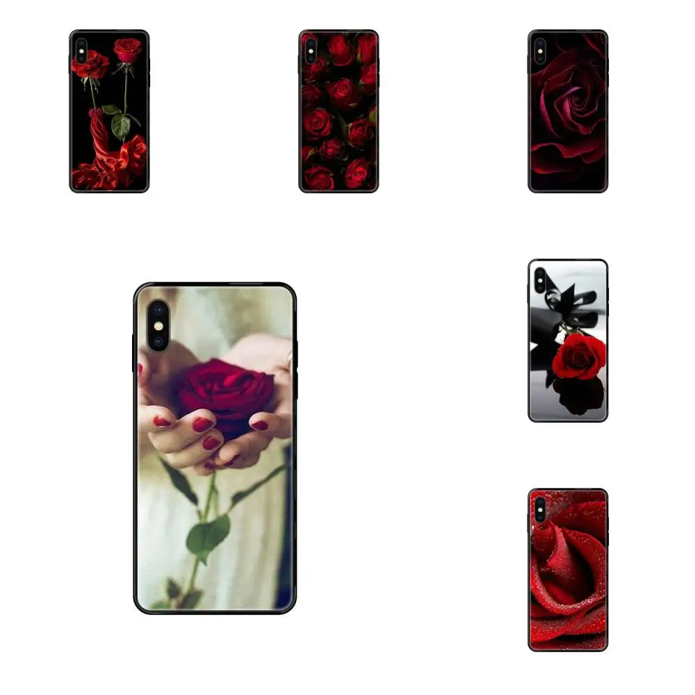 Чехол из ТПУ с узором для Huawei Honor Play V10 View Mate 10 20 20X 30 Lite Pro Y3 Y5 Y9 Nova 3 3i Vendetta Red Roses |