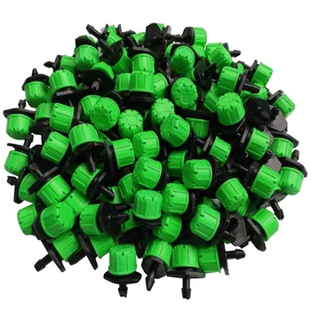 200Pcs 8 Holes Adjustable to Close the Flow Dripper Mini Drip Irrigation Sprinkler Green Garden Supplies
200Pcs 8 Holes Adjustable to Close the Flow Dripper Mini Drip Irrigation Sprinkler Green Garden Supplies