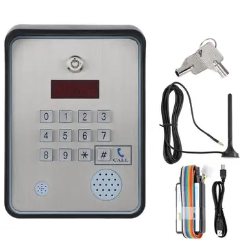 GSM Audio Intercom for Door Gate Open Visitor Security Access Controller Audio Intercom
GSM Audio Intercom for Door Gate Open Visitor Security Access Controller Audio Intercom