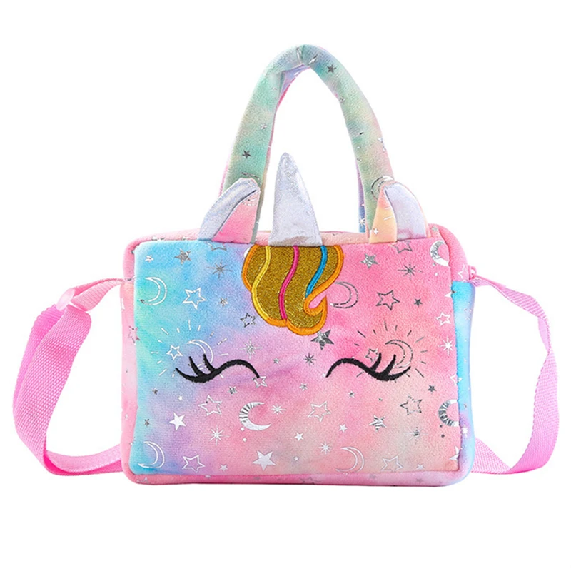 Soft Plush Unicorn Trendy Totes Bag For Kids Soft Plush Unicorn Trendy Totes Bag For Kids