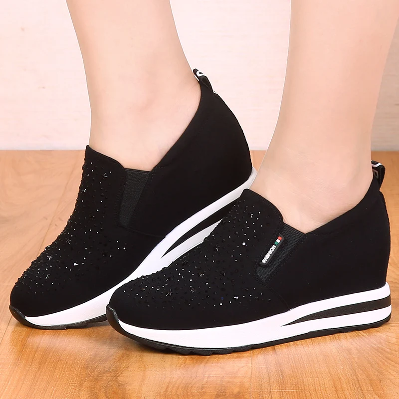 High Heel Women Shoes 2019 Women Casual Shoes Rhinestone Wedges Platform Shoes Women Sneaker autumn women's shoes QW-54
High Heel Women Shoes 2019 Women Casual Shoes Rhinestone Wedges Platform Shoes Women Sneaker autumn women's shoes QW-54