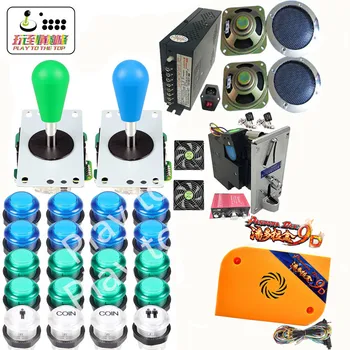 Arcade full kit with 3D Pandora Box 9d PCB 2500 in 1 Board Jamma harness coin acceptor joystick LED button for DIY Game Machine
Arcade full kit with 3D Pandora Box 9d PCB 2500 in 1 Board Jamma harness coin acceptor joystick LED button for DIY Game Machine