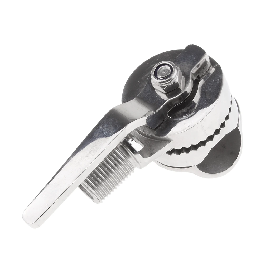 VHF Antenna Ratchet Base Clamp-on Mount 316 Stainless Steel Heavy Duty VHF Antenna Ratchet Base Clamp-on Mount 316 Stainless Steel Heavy Duty