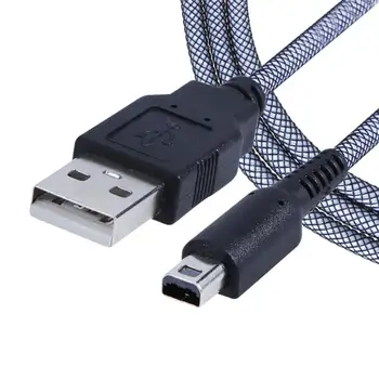 1.5m 24K Charger Charging Data Sync Cable Cord 2 in 1 USB Data Wire For Nintendo Switch NDSI NEW 3DSXL 2DSLL 3DS Game Accessory
1.5m 24K Charger Charging Data Sync Cable Cord 2 in 1 USB Data Wire For Nintendo Switch NDSI NEW 3DSXL 2DSLL 3DS Game Accessory
